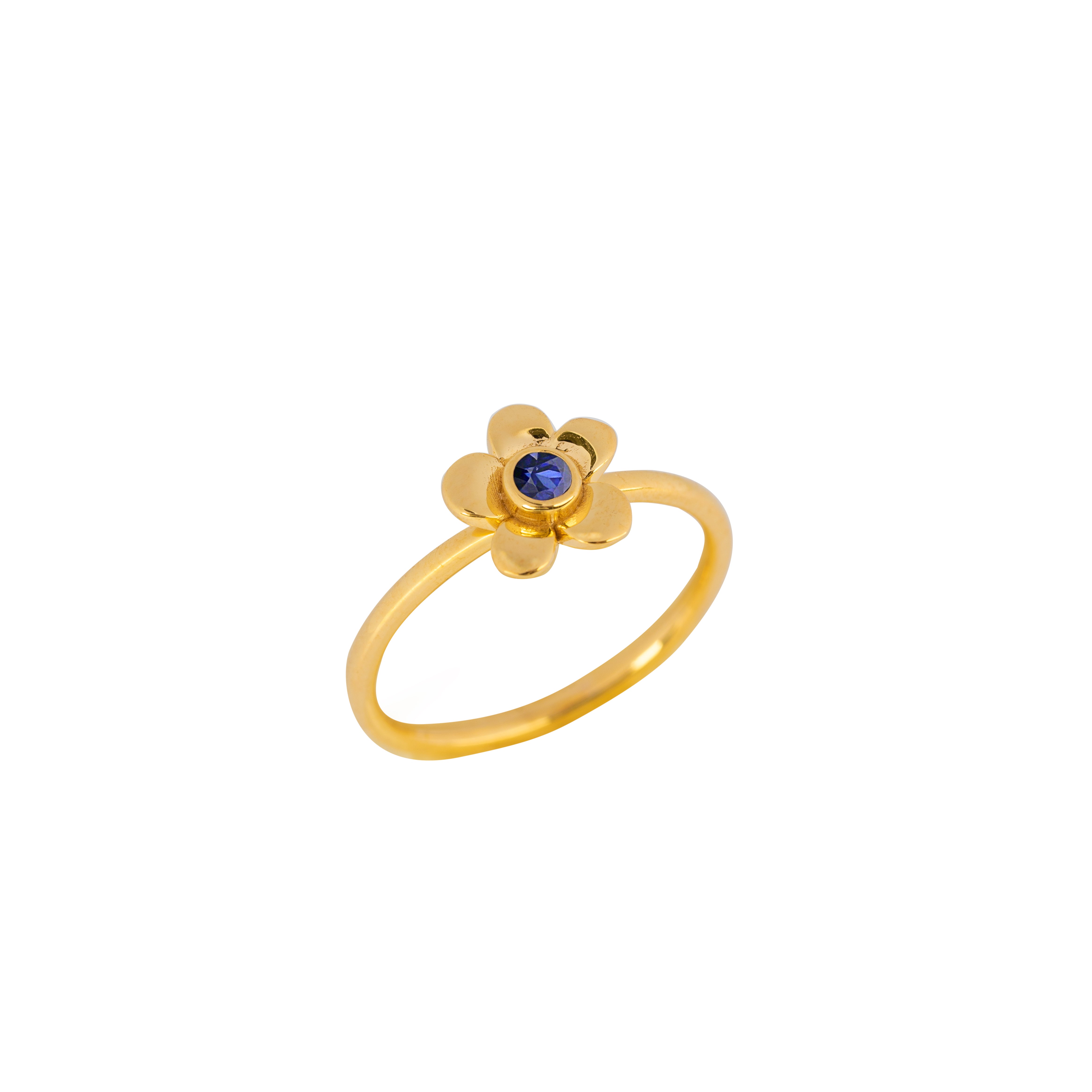 Bague Étoile d'Ishtar en Or Jaune 