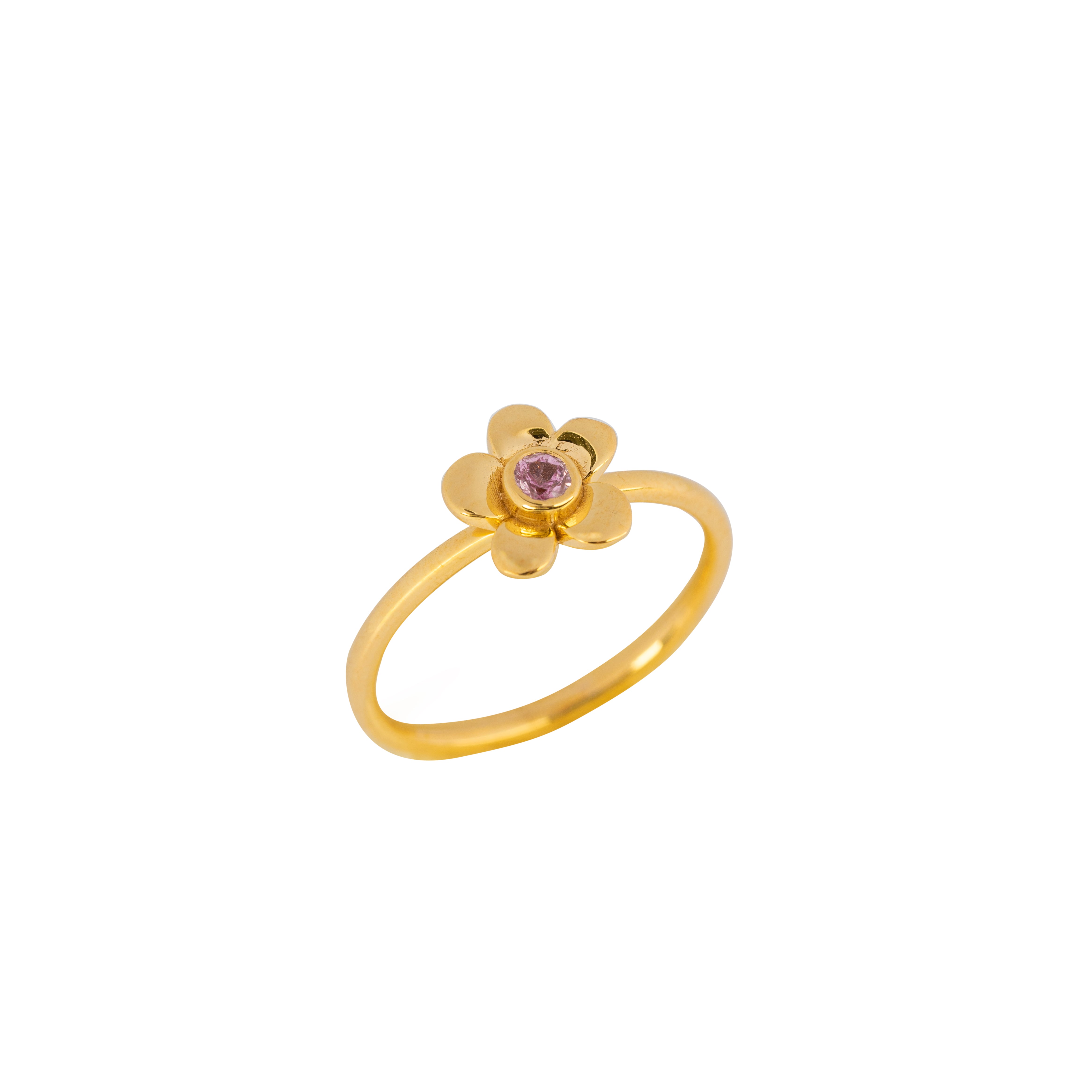 Bague Étoile d'Ishtar en Or Jaune 